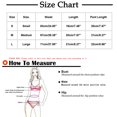 thumbnail image 3 of Deal of the Week Ofreoo Women Smocked Textured Scoop Frilled Print Ruched Elastic Swimsuit Two Piece Bathing Suit, 3 of 8