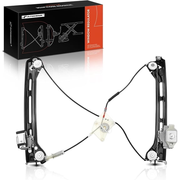 A-Premium Power Electric Window Regulator Without Motor Compatible with Volkswagen Beetle 2013-2019 Front Left Driver Side