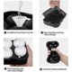 thumbnail image 5 of 3-pack silicone ice molds, BPA-free ice trays with lid and funnel, suitable for beer, whiskey, chilled drinks, 6+6., 5 of 5