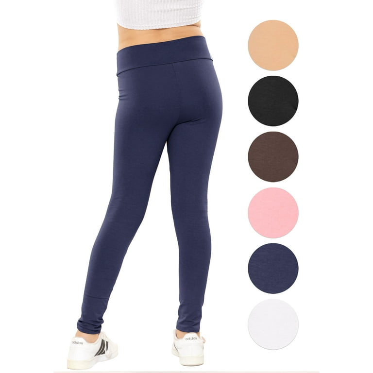 Girl's Cotton Leggings – Stretch Is Comfort