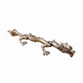 thumbnail image 1 of 1Pc Antique Adornment Dragon Model Pen Rack Household Desktop Ornament (Golden), 1 of 3