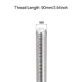 thumbnail image 2 of Unique Bargains Fully Threaded Rod M6 x 90mm 1mm Thread Pitch 304 Stainless Steel Right Hand Threaded Rods Bar Studs 5 Pack, 2 of 4