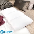 thumbnail image 2 of Cover Only for Premium Microbead Bed Pillow, Small Extra Smooth - Ultra Comfortable Sleep with Silk Like Anti Aging Cover 85% spandex/ 15% nylon Breathable, Cooling Matte Black, 2 of 5