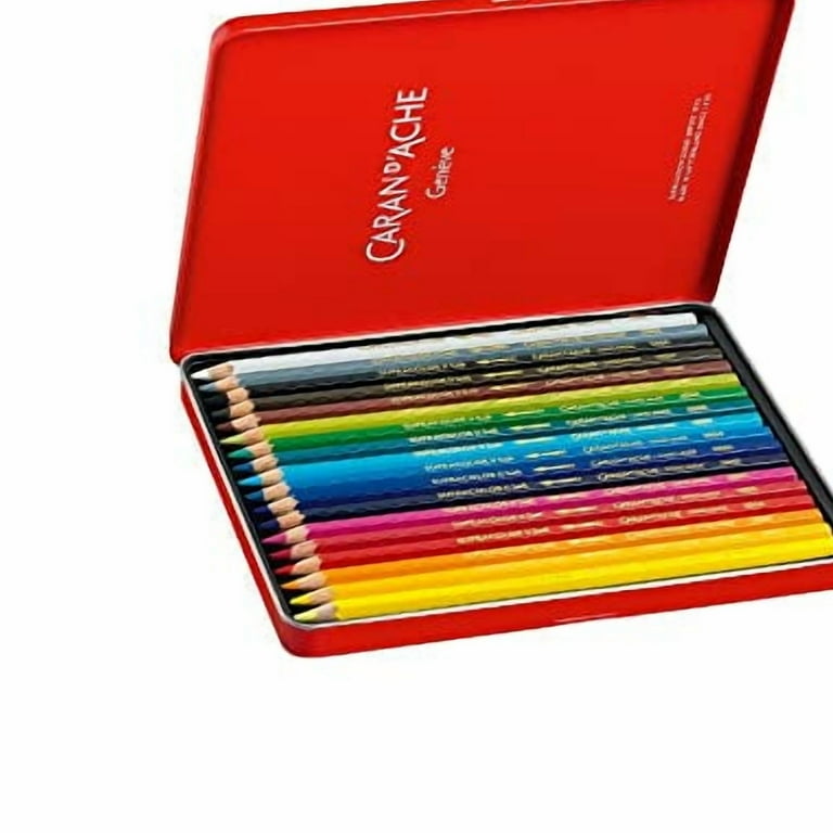 CREATIVE ART MATERIALS Caran D'ache Supracolor Metal Box Set Of 18