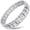 Silver (2X Strength), variant on ® Magnetic Bracelets for Men - EllipseMAX 5X Strength 5,000 Gauss Magnets - Premium Titanium Mens Magnetic Bracelet & Adjustable Length (Black/Gold)