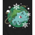 thumbnail image 3 of Pokémon - Bulbasaur Snowball Fight - Men's Crew Fleece Sweatshirt, 3 of 5