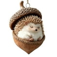 thumbnail image 2 of 1pc Forest Animal Acorn Ornaments – Cozy Forest Christmas Ornaments,1pc Acrylic Cute Forest Animal Christmas Trees Hanging Decorations,Rustic Nature-Themed Home Decor, Animal Lovers Gift (F), 2 of 4