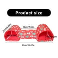 thumbnail image 5 of Soft Breathable Rodents Tunnel Hideouts For Gerbils Hamsters Cage Shelter Cave, 5 of 9