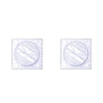 thumbnail image 4 of Wosthever Regla giratoria Construcción Plantilla de geometría estéreo Dispositivo de medición de dibujo Reglas de papelería Accesorios Estudiante Type3 NO3 Wosthever CBP212758, 4 of 5