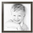 thumbnail image 2 of ArtToFrames 17" x 17" Brown Kona Picture Frame, 17x17 inch Brown Wood Poster Frame (WOM-4886),  Pack, 2 of 6