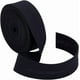 thumbnail image 1 of Cinta al bies de 10,9 yardas, plegada en una sola tira, de 1 pulgada de ancho, negra, para ribetear, dobladillar, coser prendas, unir costuras y acolchar., 1 of 9