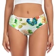 thumbnail image 1 of Fotbe Floral Vintage Calzones Estampados para Mujer – Ropa Interior de Algodón, Cómoda, Suave y Elástica-3X-Large, 1 of 6