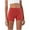 Red, variant on ABATAB Biker Shorts for Women Butt Lifting Workout Shorts Solid Color Slim Fit Yoga Running Gym Shorts