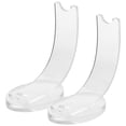thumbnail image 1 of WORGEOUS 2 piezas de lápiz acrílico soporte de lápiz transparente soporte de cepillo de maquillaje, 1 of 8