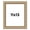 Beechey Bamboo, variant on 11x13 Frame Silver Whitewashed Wood Grain Solid Wood Shadow Box | 0.75 Inch Moulding Width | 0.75