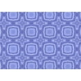 thumbnail image 1 of Ahgly Company Machine Washable Indoor Rectangle Transitional Day Sky Blue Area Rugs, 6' x 9', 1 of 7