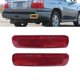 thumbnail image 2 of 1 par de luces de freno reflectoras de parachoques trasero de coche compatibles con Toyota Land Cruiser, 2 of 5