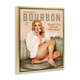 thumbnail image 4 of Stupell Industries Babes of Bourbon Girl People Painting Gold Floater Framed Canvas Art Print Wall Art, 17 x 21, 4 of 10