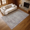 thumbnail image 7 of Addison Rugs Mayfield Premium Machine Washable Traditional Global Pewter Rectangle Rug, 8' x 10', 7 of 7