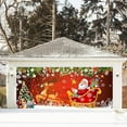 thumbnail image 2 of Holiday Cheer Garage Festive Christmas Banner with Bright Colors Festive Design Perfect for Auto Enthusiasts Home Garages Easy Hanging Durable Material, 2 of 4