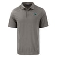 thumbnail image 2 of Men's Cutter & Buck Gray Tulane Green Wave Coastline Epic Comfort Eco Recycled Polo, 2 of 3
