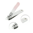 thumbnail image 3 of Unique Bargains 1pc Gradient Slanted Nail Clippers 2.56" Length Pink, 3 of 6
