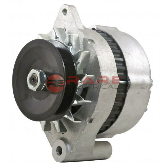 OEM Grade 12V 37 Amp Alternator ER/EF Compatible with 1991-2007 Vermeer BC1250 BC1250A BC1600A Brush Chipper Ford CSG-649 Gas Engine Ditch Witch Ford Tractor D3JL-10346-A 4748001