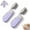 2PCS Purple, variant on Professional Pet Eye Comb, Stainless Steel Folding Round Head Grooming Tool, Tear Stain Remover Flea Lice Combs, Precisely Clean Eye Area Dirt for Cats Dogs