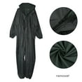thumbnail image 3 of 3X Raincoat /Conjoined Raincoat/Overalls Men and Women Fission Rain Suit Rain Coat SizeXL Colour ArmyGreen, 3 of 8