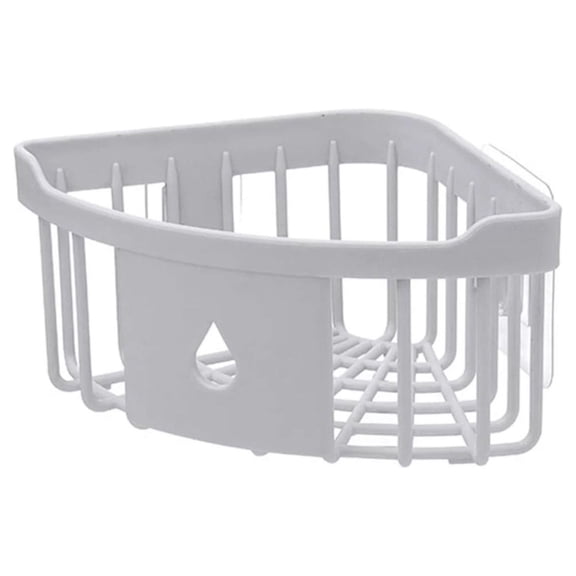 Clearance Rack under $5,Corner Shower Caddy Corner Shower Shelf Shower Basket Wall Mounted Shower Holder Organizer For Shampoo Plastic Shower Caddy For Kitchen & Bathroom Drill Removable