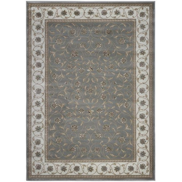 Radici 3743-1000-GREY 3 ft.3 x 4 ft.11 Pisa Area Rug - Grey