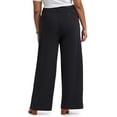 thumbnail image 4 of Lee® Women's Plus Regular Fit Wide Leg Knit Pants, Sizes 0X-4X, 4 of 7