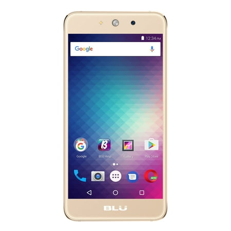 BLU Grand M G070Q Unlocked GSM Quad-Core Dual-SIM Phone - Gold