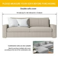 thumbnail image 2 of Sofa Cover Elastic Couch Protector Slipcover 3 Seater Washable Furniture Dust-Proof Cover, 2 of 7