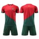thumbnail image 3 of Football Maillot Adultes Enfants, Garçon Vêtements de Football, No. 7 Red Jersey Maillot, T-Shirts et Shorts de Football con Chaussettes, 3 of 5
