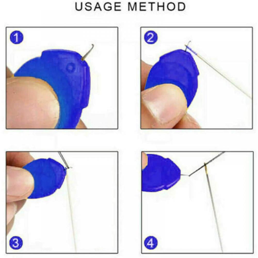 10 Pcs Plastic Wire Loop Simple DIY Sewing US Needle Threader for Hand Sewing 