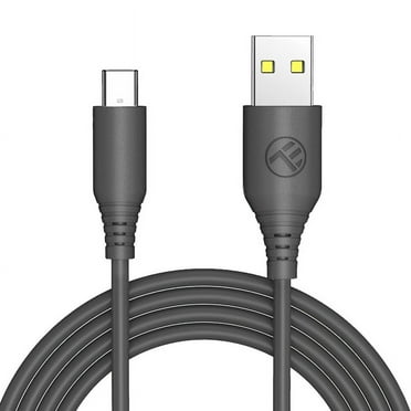 Tellur Silicone USB to Type-C cable, 3A, 1m, black