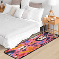 thumbnail image 5 of CURLYOOT Halloween Runner Rug 2'x6' Washable Kitchen Runner Rug Indoor Non Slip Laundry Rugs Sugar Skull Floor Carpet for Hallway Kitchen Entryway Bedroom Living Room, 5 of 9