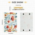 thumbnail image 3 of Ryvnso Flowers and Blue Bathroom Tray Vanity Countertop Trays Acrylic Organizer, 3 of 7