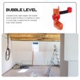 thumbnail image 3 of Luxshiny Compact Orange Spirit Level Tool for Camper Leveling and DIY Installations, 3 of 6