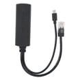 thumbnail image 2 of Divisor Micro USB PoE de 48 V a 5 V, Adaptador de Cable Divisor de Alimentación a Través de Ethernet, 2 of 9