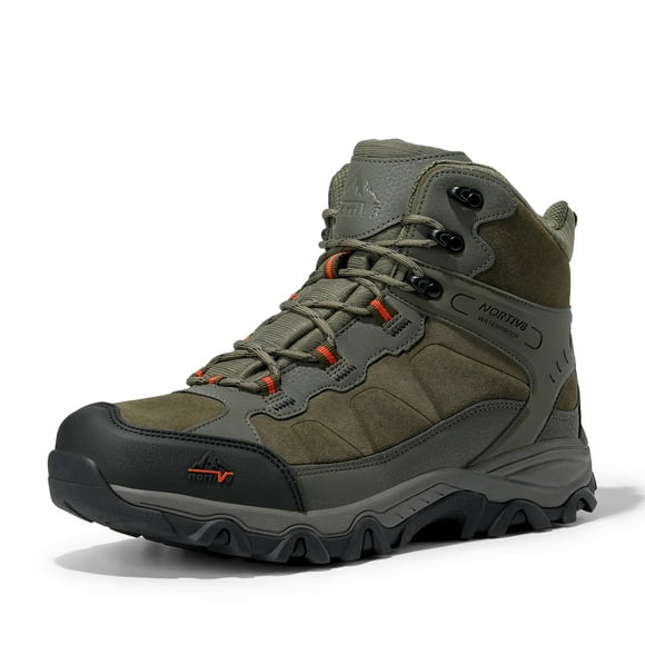 Botas de senderismo NORTIV 8 Paladin impermeables para hombre, color verde militar 9.5US