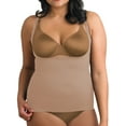 thumbnail image 2 of Cupid Women's Extra Firm Control Back Magic Open-Bust Shaping Torsette Camisole Top Shapewear, 2 of 5