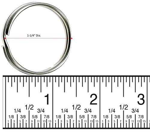 Heavy-Duty Split Key Ring