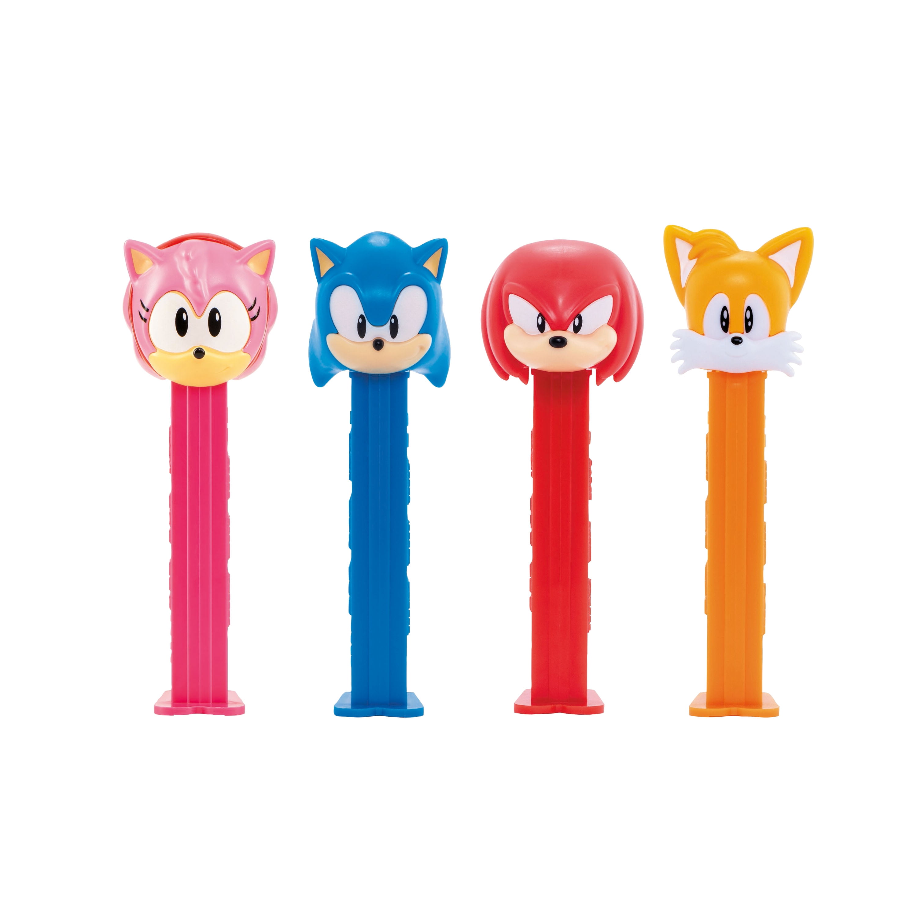 PEZ Sonic The Hedgehog Variety Party Pack, 1 Individually Wrapped Candy Dispenser With 2 Candy Refills, 12 Count,  6.96 oz.