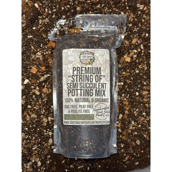STRING OF SEMI SUCCULENT Premium Potting Mix