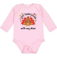 thumbnail image 3 of Inktastic I Love Thanksgiving with My Mimi-happy Turkey Boys or Girls Long Sleeve Baby Bodysuit, 3 of 5