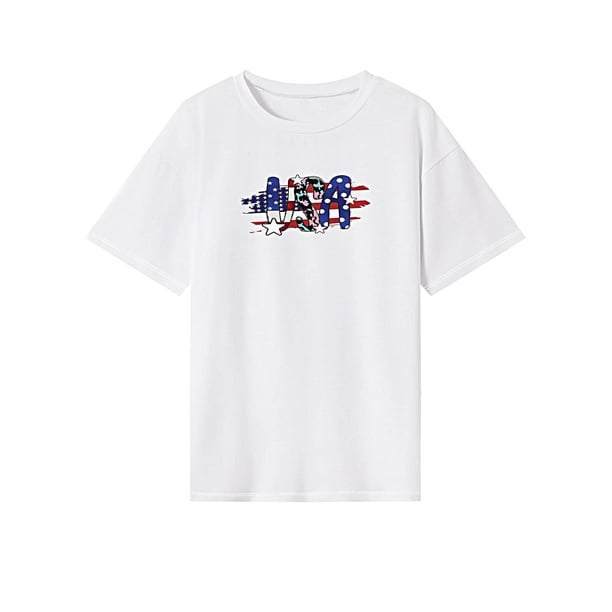 Camiseta para mujer, camiseta básica de verano para vacaciones en la playa, uso diario, regalo para mujer L