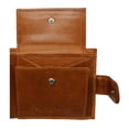 thumbnail image 5 of Adam Burke Natural Cow Leather Bifold Mens Wallet Tan 27AB12, 5 of 5