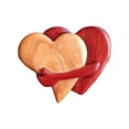 thumbnail image 1 of Adornos de amor para el día de San Valentín con forma de corazón Regalos para el día de San Valentín para un abrazo de mi corazón Después de corazones rojos, 1 of 9